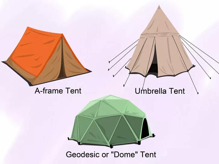 2.tent shape